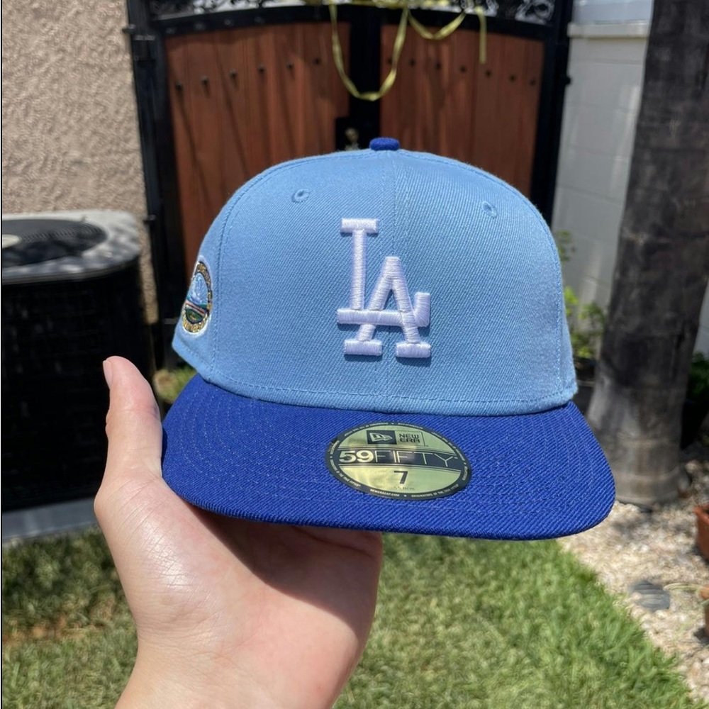 New Era LA Dodgers Sky Blue 59Fifty NWOT